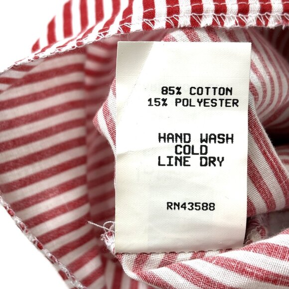 la mendola lost in the 50's Red White Stripe Top - Picture 6 of 8